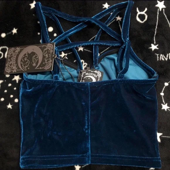 Lost in Sin Top [SAPPHIRE] - Picture 5 of 5